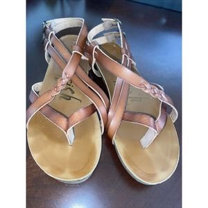 Blowfish Granola Brown Sandals Size 6